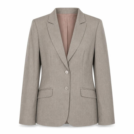 Womens UK Size 10 Oasis Regular Grey Suit Jacket