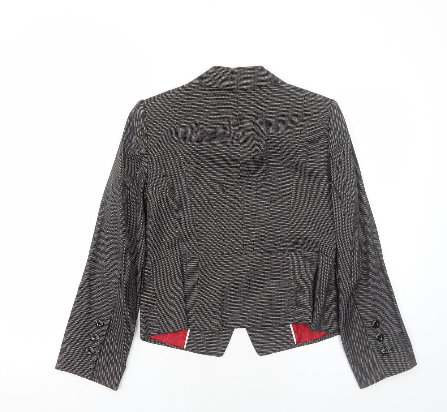 Marks and Spencer Womens Grey Polyester Jacket Suit Jacket Size 10