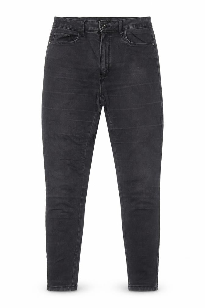Womens UK Size L Only Regular Fit Skinny Black Jeans