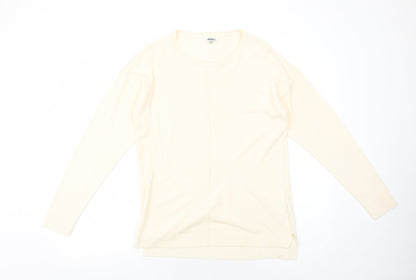 Womens UK Size 14 PEP&CO Ivory Pullover Jumper