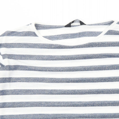 Womens UK Size 12 Dorothy Perkins White Basic T-Shirt