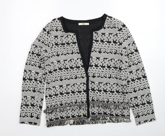 Womens UK Size S Oasis Black Cardigan Jumper