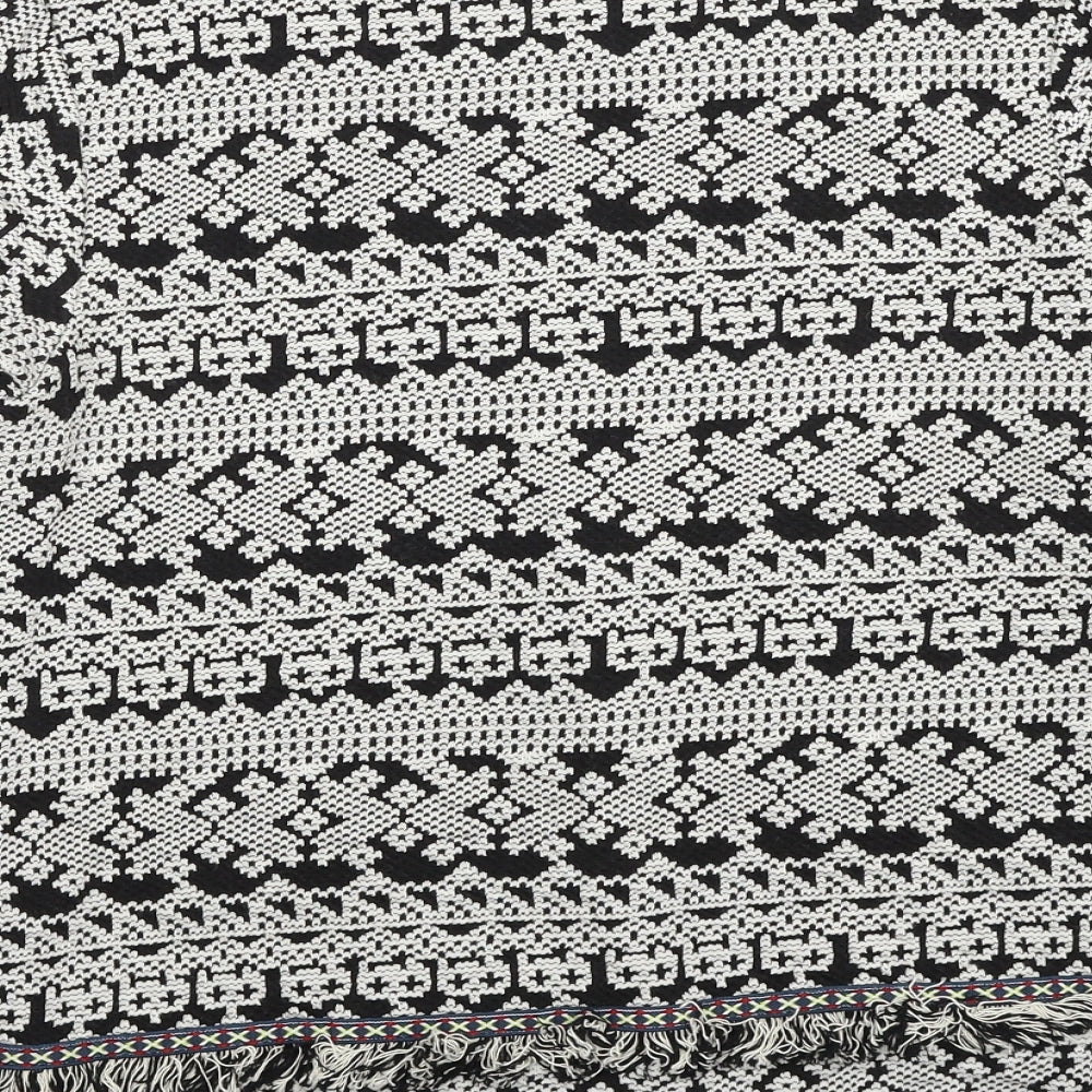Womens UK Size S Oasis Black Cardigan Jumper