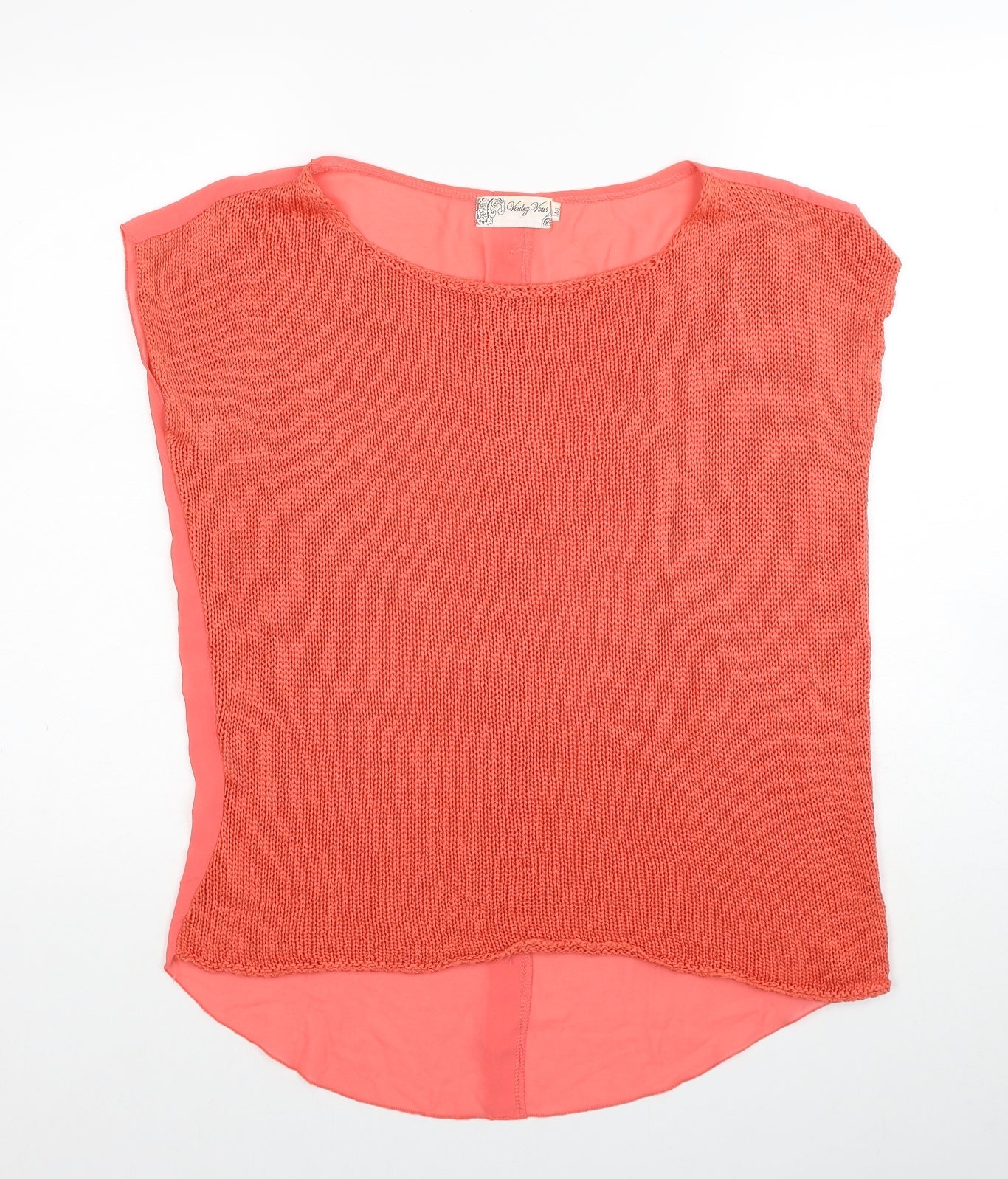 Womens UK Size M Voulez-Vous Pink Basic Tank