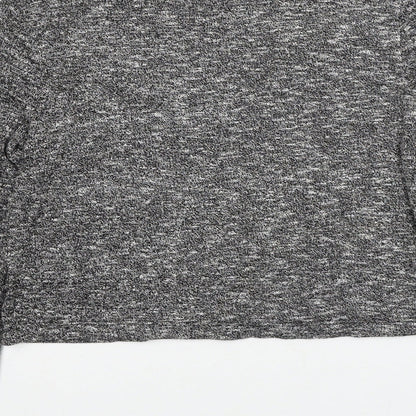 Womens UK Size S FOREVER 21 Grey Pullover Jumper