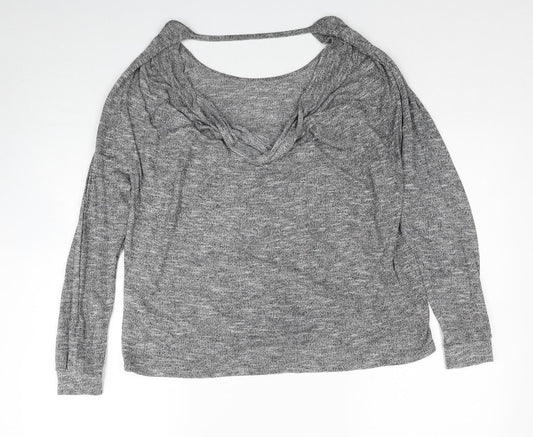 Womens UK Size 14 Atmosphere Grey Pullover Jumper
