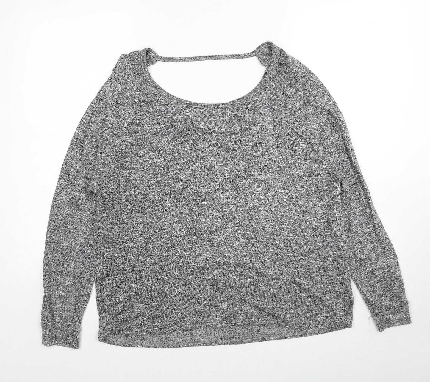 Womens UK Size 14 Atmosphere Grey Pullover Jumper