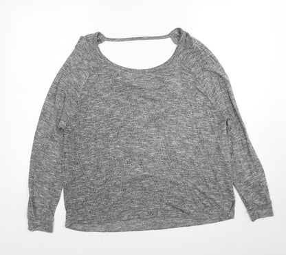 Womens UK Size 14 Atmosphere Grey Pullover Jumper