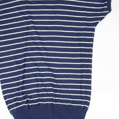 Womens UK Size 10 Marks and Spencer Blue Cardigan Jumper