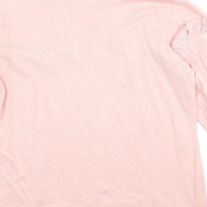 Womens UK Size L Stock Shop Pink Pullover Jumper