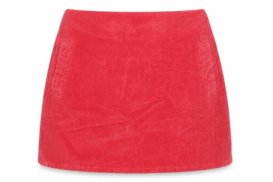 Womens UK Size 10 New Look A-Line Corduroy Skirt
