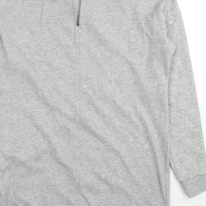 Womens UK Size S Divided by H&M Grey Pullover Sweatshirt
