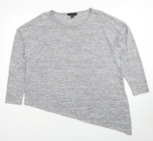 Womens UK Size 20 Atmosphere Grey Pullover Jumper