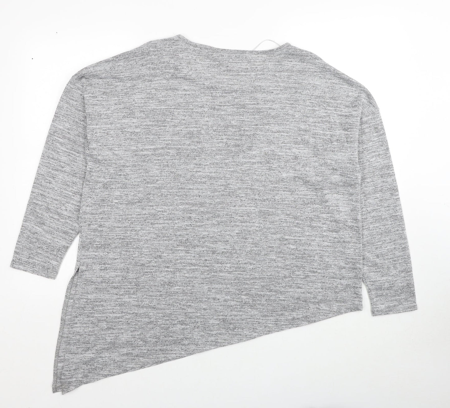 Womens UK Size 20 Atmosphere Grey Pullover Jumper
