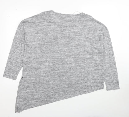 Womens UK Size 20 Atmosphere Grey Pullover Jumper