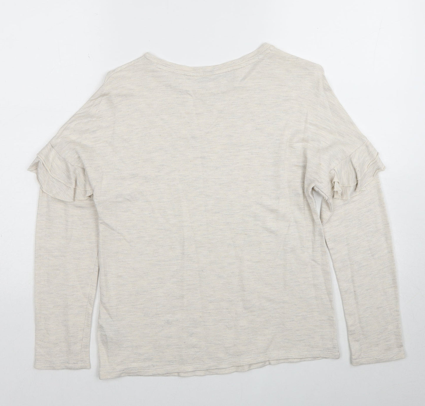 Womens UK Size 10 Marks and Spencer Ivory Pullover Jumper