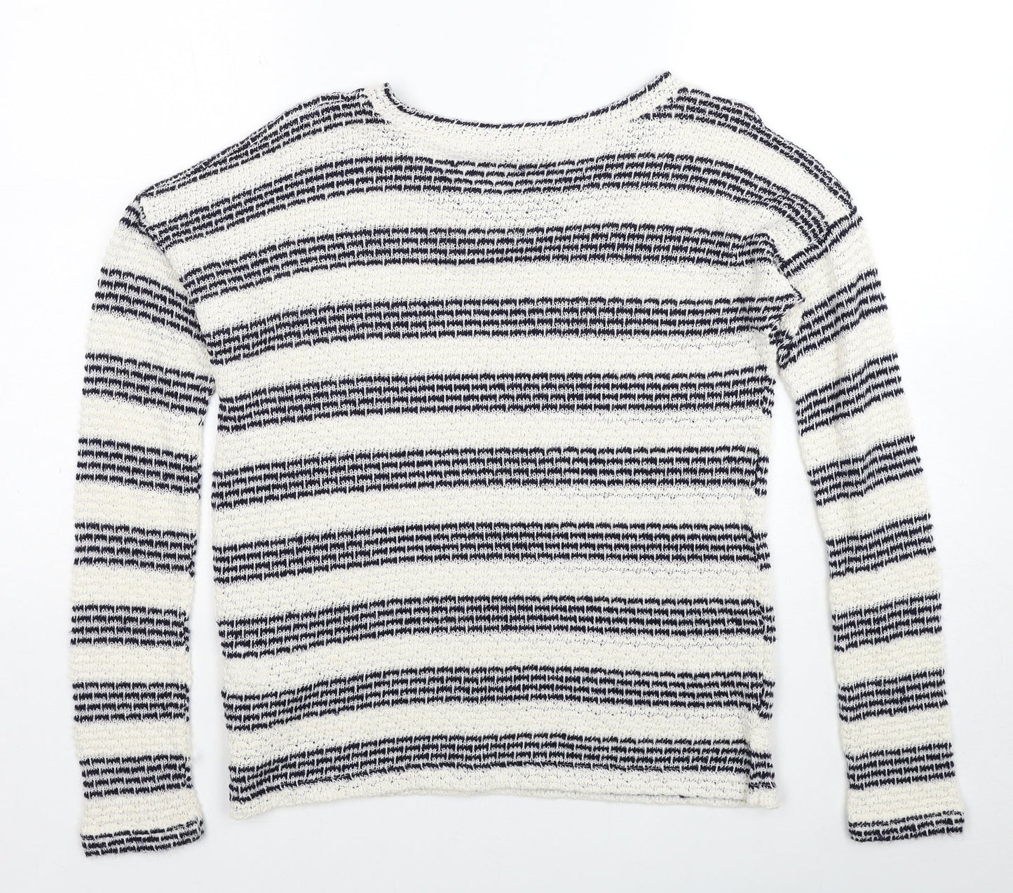 Womens UK Size 12 New Look White Pullover Jumper