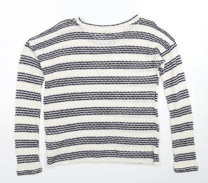 Womens UK Size 12 New Look White Pullover Jumper