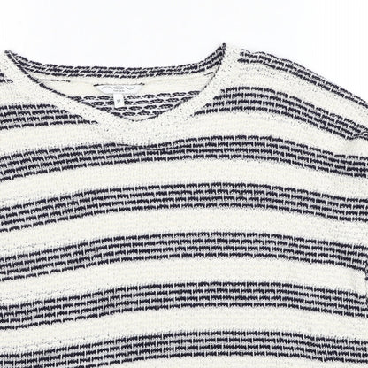 Womens UK Size 12 New Look White Pullover Jumper