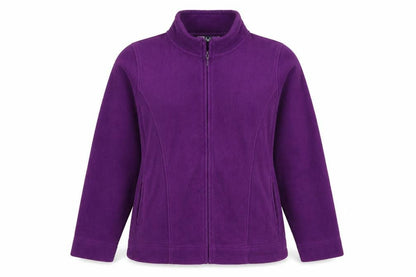 EWM Womens Purple Jacket Size 10 Zip - Size 10-12