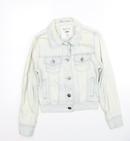 Womens UK Size 8 Denim & Co. Blue Jacket