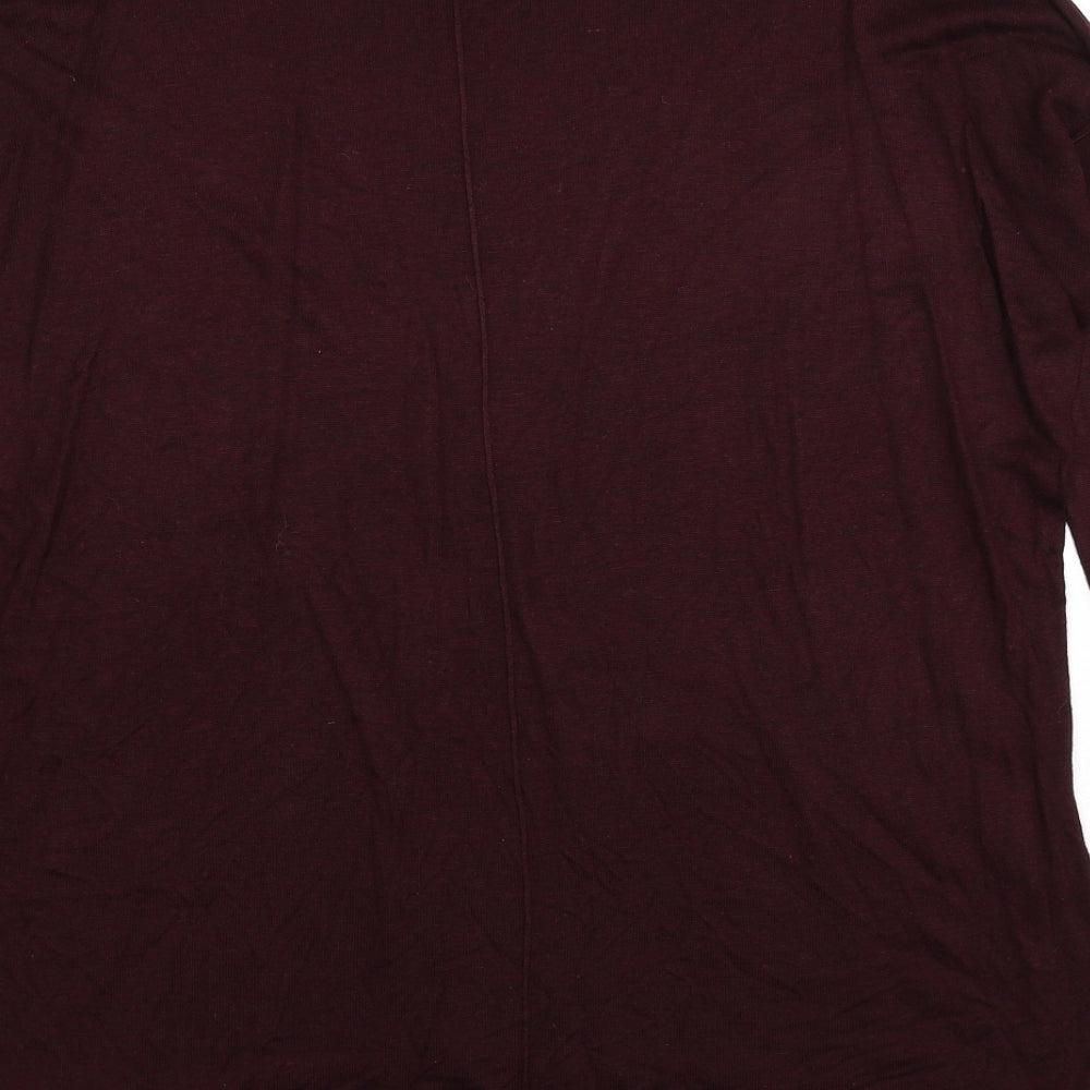 Womens UK Size S H&M Red Pullover Jumper