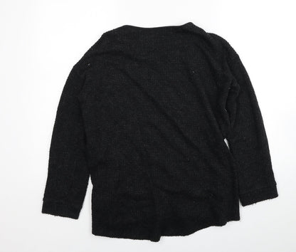 Womens UK Size 8 River Island Black Pullover Jumper