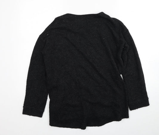 Womens UK Size 8 River Island Black Pullover Jumper