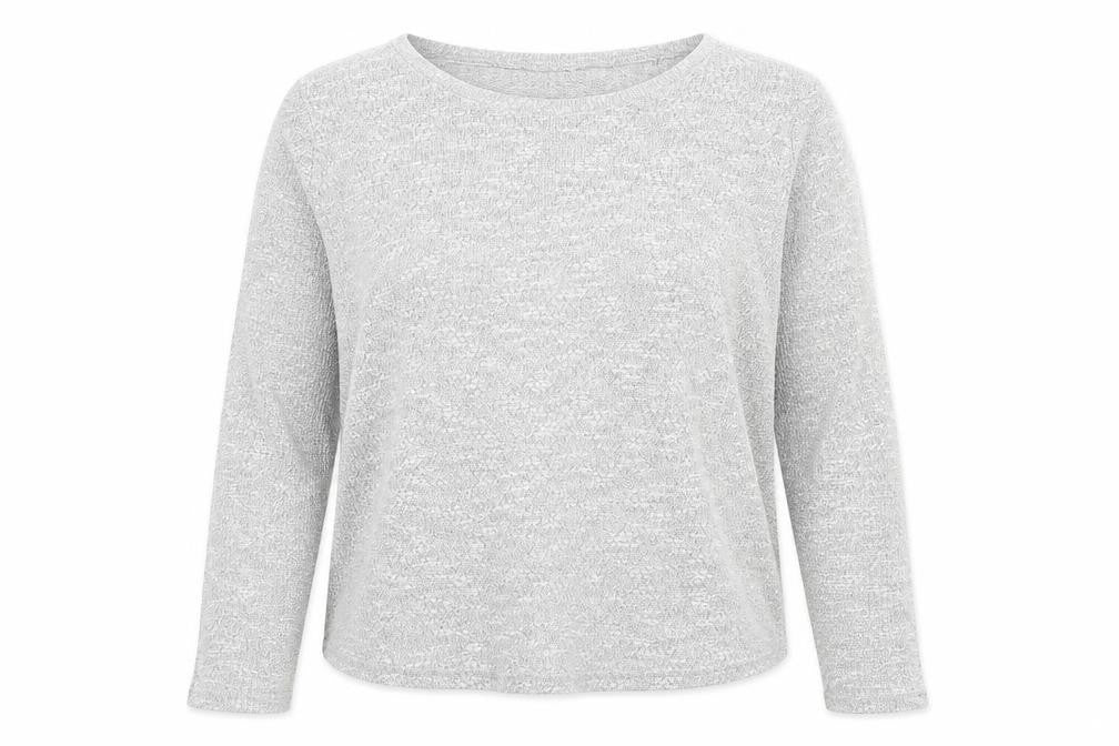 Womens UK Size 8 New Look Grey Pullover Jumper