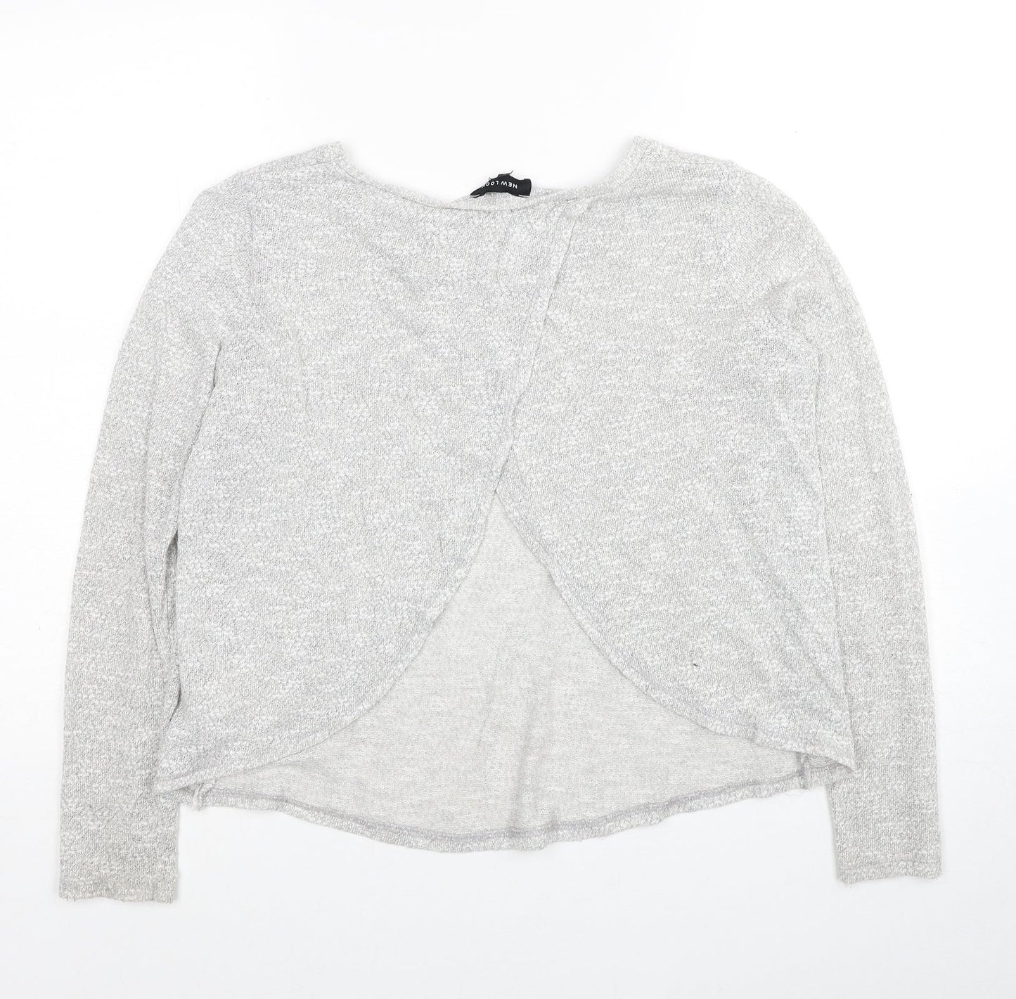 Womens UK Size 8 New Look Grey Pullover Jumper