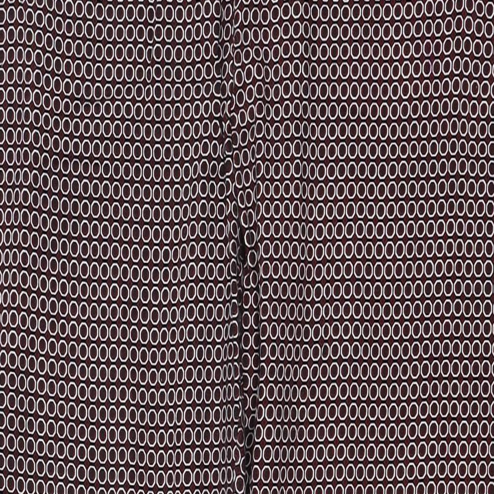 Womens UK Size 8 Dorothy Perkins Regular Fit  Red Trousers