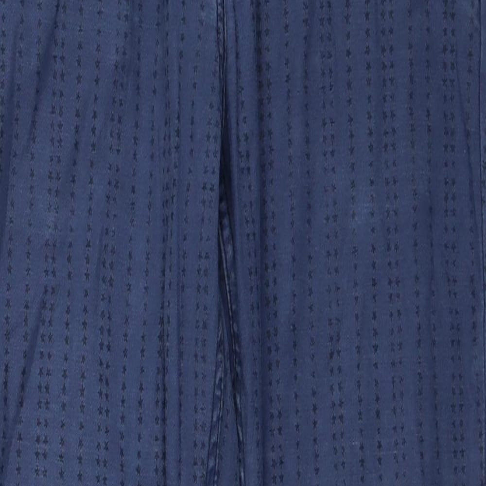 Womens UK Size 26 in Cecil Regular Fit Straight Blue Jeans