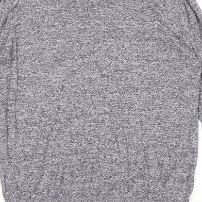 Topman Mens Green Round Neck Cotton Pullover Jumper Size M Long Sleeve