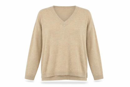 Womens UK Size 8 ASOS Beige Pullover Jumper