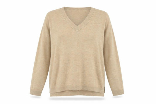 Womens UK Size 8 ASOS Beige Pullover Jumper