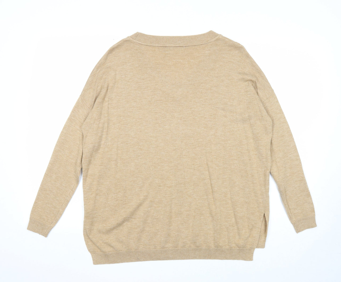 Womens UK Size 8 ASOS Beige Pullover Jumper