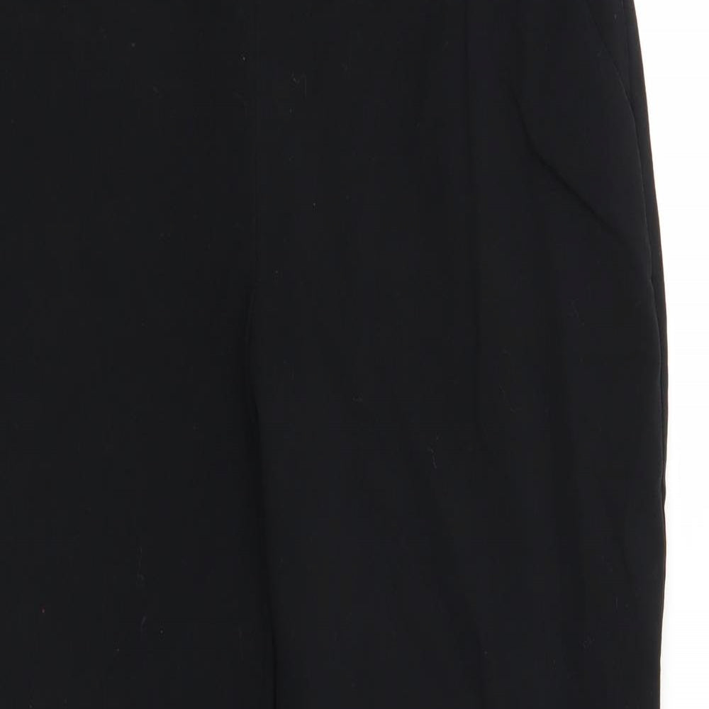 Womens UK Size 14 Marks and Spencer Regular Fit  Black Trousers