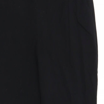 Womens UK Size 14 Marks and Spencer Regular Fit  Black Trousers