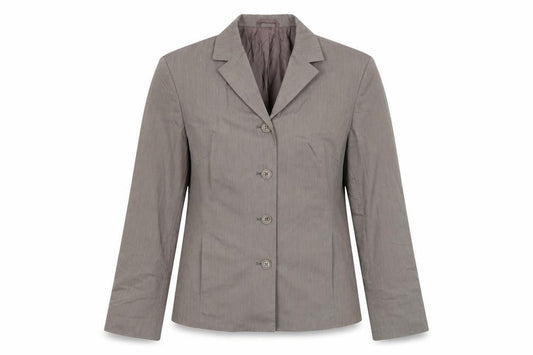 Sisley Womens Grey Jacket Blazer Size 14 Button