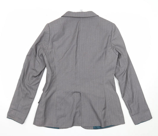 Womens UK Size 12 Denim & Co. Grey Jacket