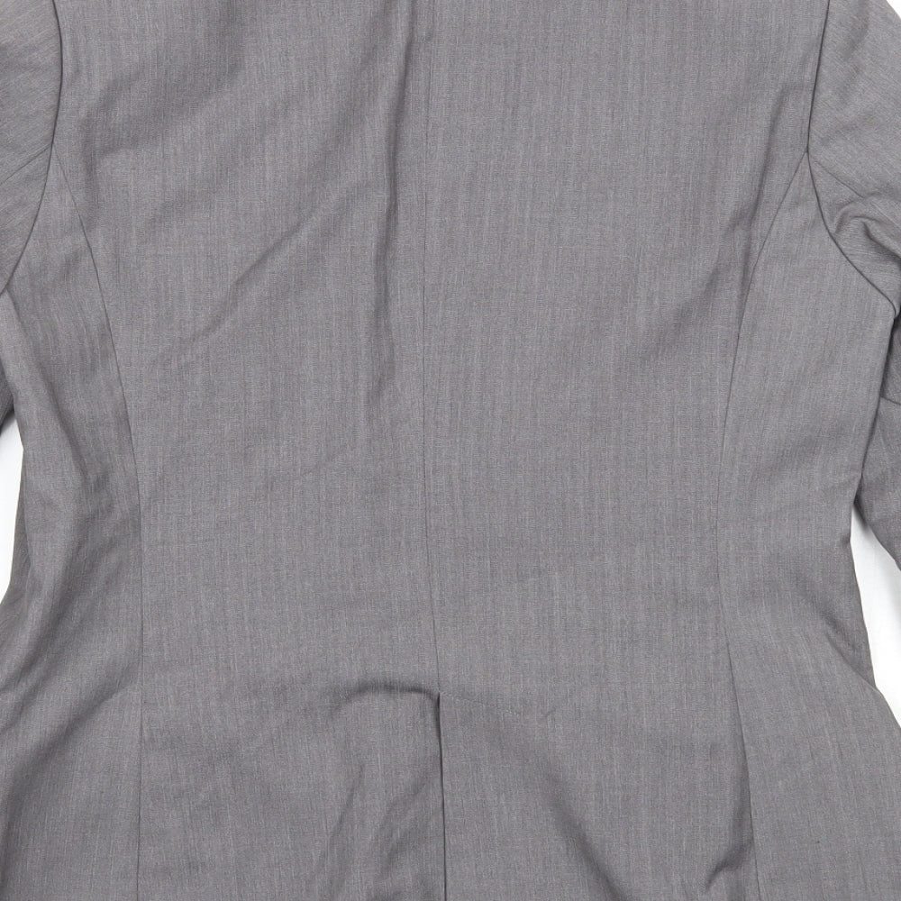 Womens UK Size 12 Denim & Co. Grey Jacket