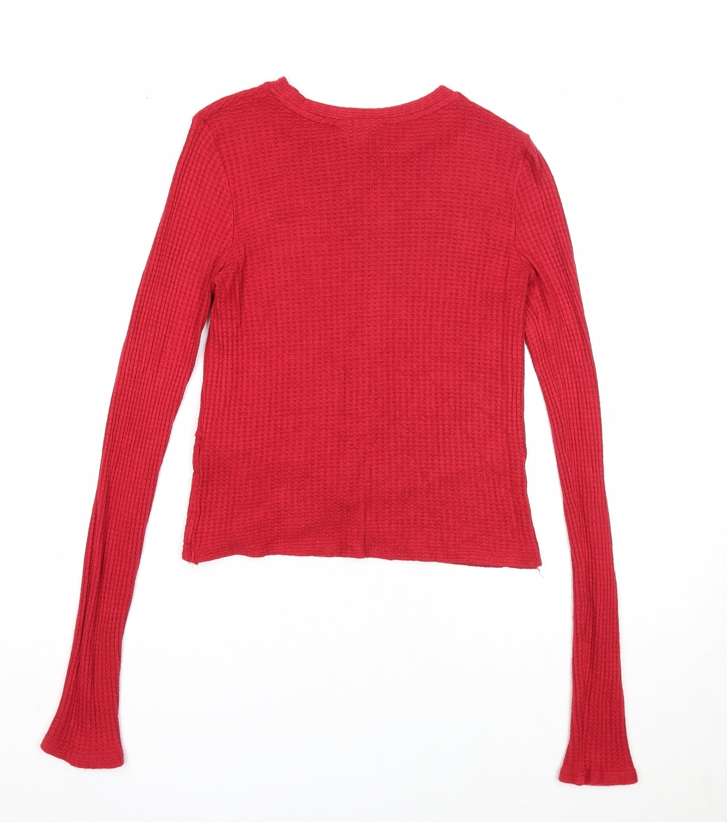 Womens UK Size 10 Topshop Red Pullover Jumper
