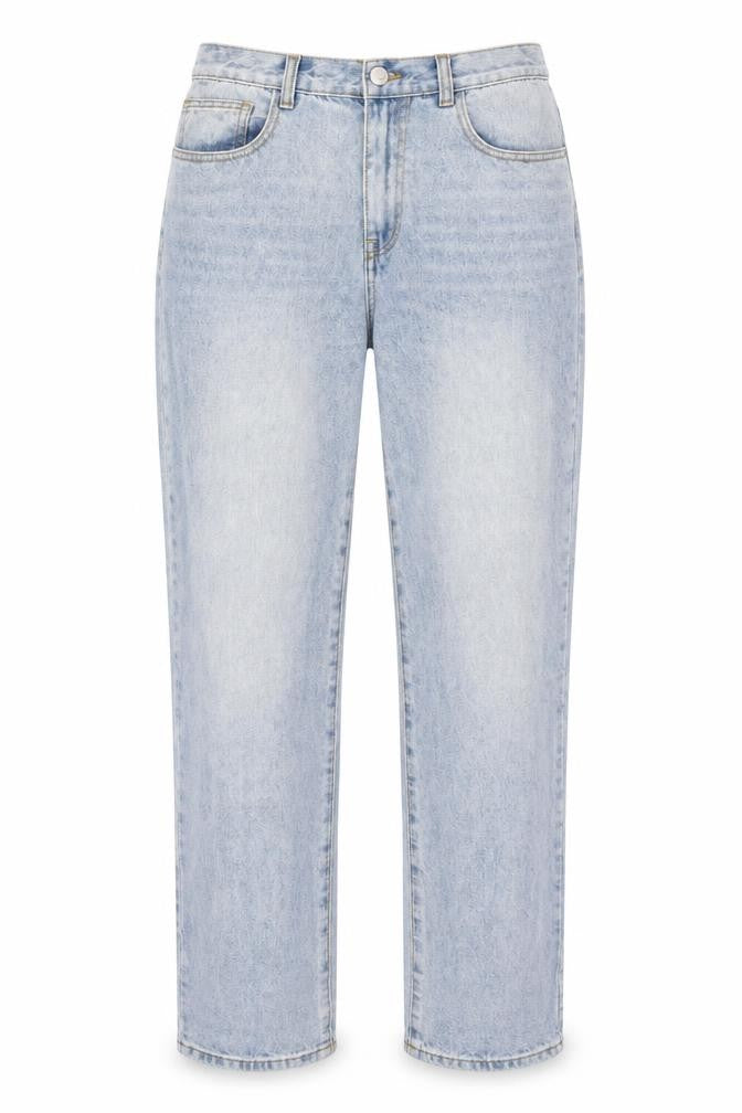 Womens UK Size XL Warehouse Regular Fit Straight Blue Jeans