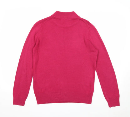 Womens UK Size 10 Marks and Spencer Pink Pullover Jumper