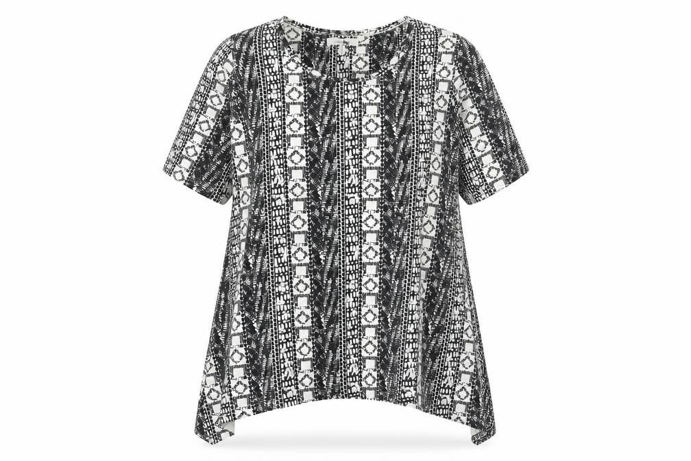 Womens UK Size 12 Simply Be Black Basic T-Shirt