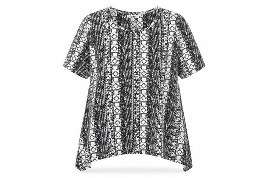 Womens UK Size 12 Simply Be Black Basic T-Shirt