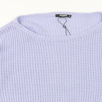 Womens UK Size 14 Missguided Purple Pullover Jumper