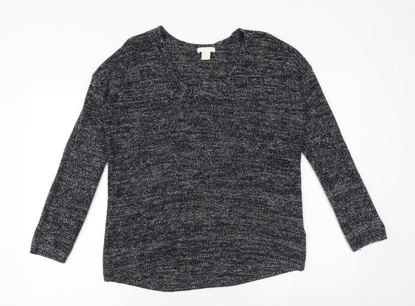 Womens UK Size S H&M Black Pullover Jumper
