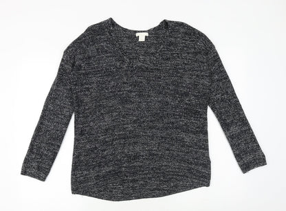 Womens UK Size S H&M Black Pullover Jumper