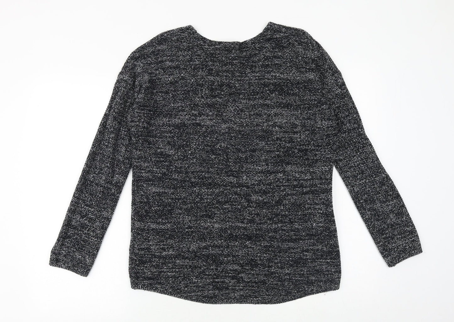 Womens UK Size S H&M Black Pullover Jumper
